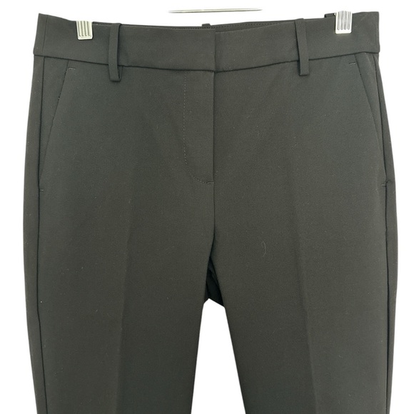 NEW J. CREW FACTORY Petite slim-fit full-length trouser pant in Black Size P6 - Picture 6 of 9